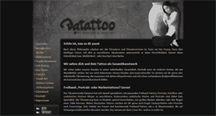 Desktop Screenshot of datattoo.de