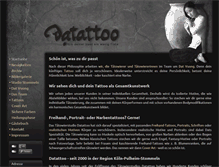 Tablet Screenshot of datattoo.de